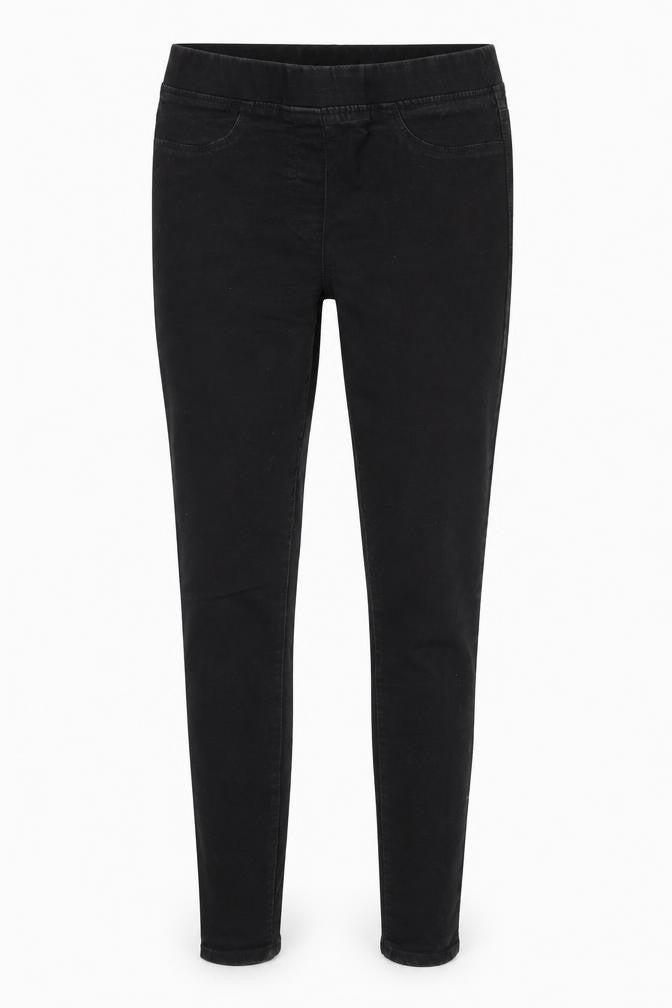 Womens UK Size 10 Studio Regular Fit Skinny Black Jeans