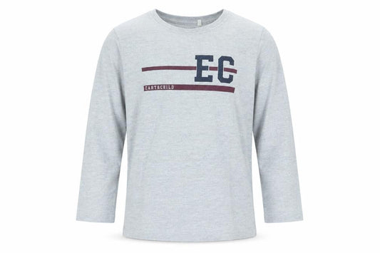earthchild Girls Grey   Basic T-Shirt Size 4-5 Years