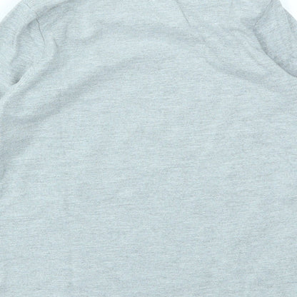 earthchild Girls Grey   Basic T-Shirt Size 4-5 Years