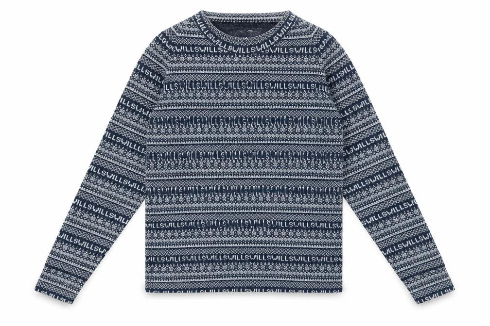 Womens UK Size 8 Jack Wills Blue Pullover Jumper