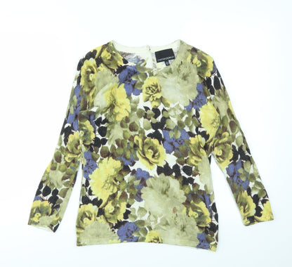 Cynthia Rowley Womens Multicoloured Geometric  Pullover Jumper Size S
