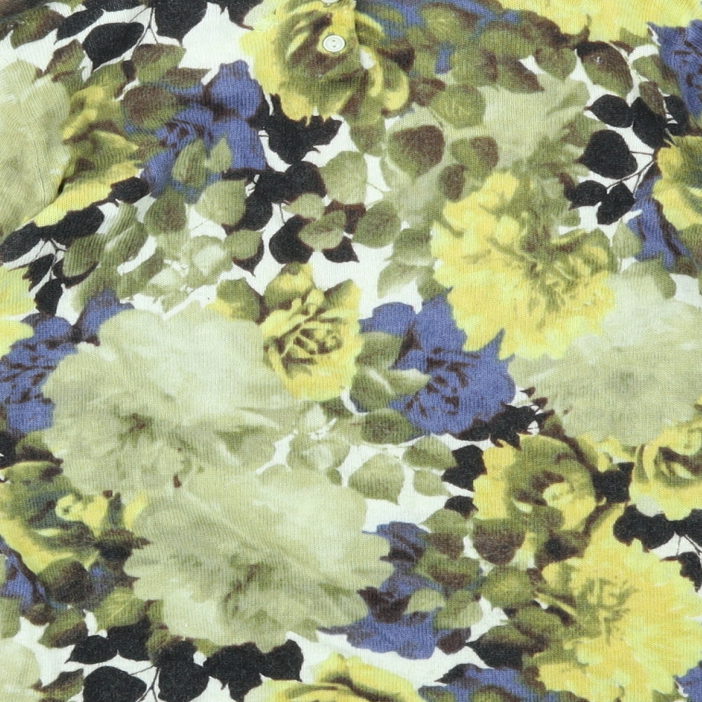 Cynthia Rowley Womens Multicoloured Geometric  Pullover Jumper Size S