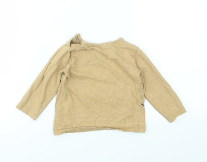 George Baby Brown   Basic T-Shirt Size 6-9 Months
