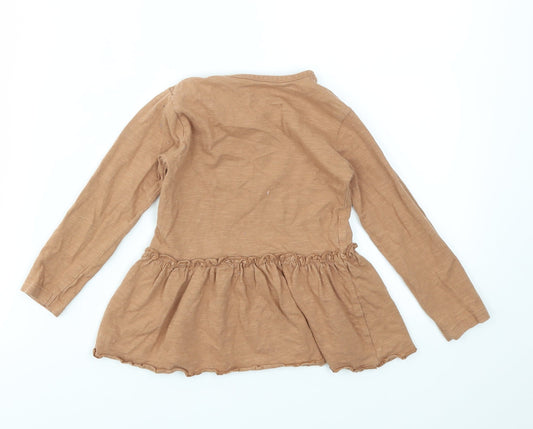 George Girls Brown   Fit & Flare  Size 18-24 Months