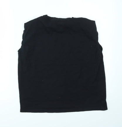 F&F Womens Black   Basic T-Shirt Size 12