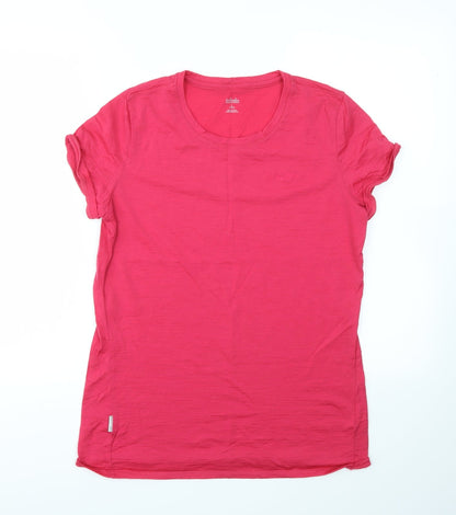 Preworn Womens Pink   Basic T-Shirt Size L