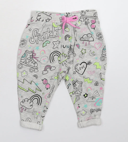 TU Baby Grey   Sweatpants Trousers Size 9-12 Months