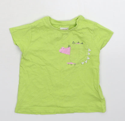 NEXT Baby Green   Basic T-Shirt Size 12-18 Months