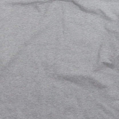 Sophyline Womens Grey Geometric  Pullover Jumper Size M