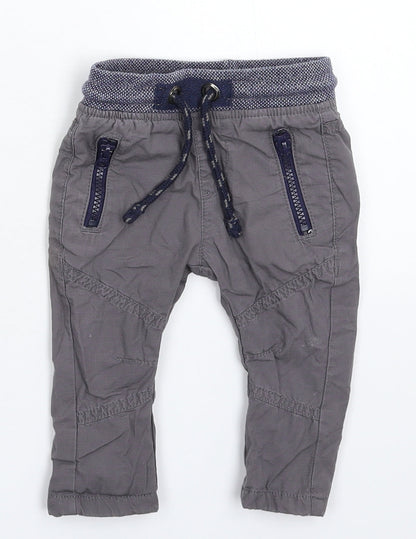 Marks and Spencer Baby Grey   Capri Trousers Size 6-9 Months