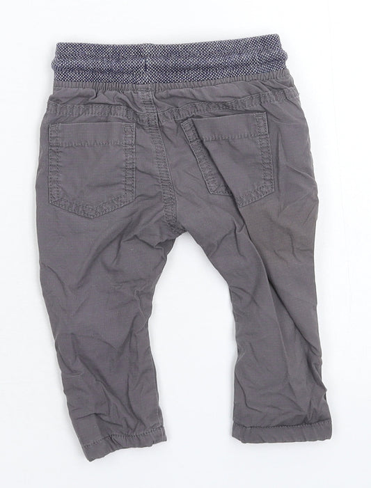 Marks and Spencer Baby Grey   Capri Trousers Size 6-9 Months