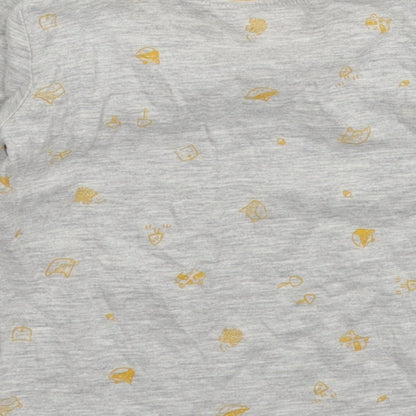George Baby Grey   Basic T-Shirt Size 9-12 Months