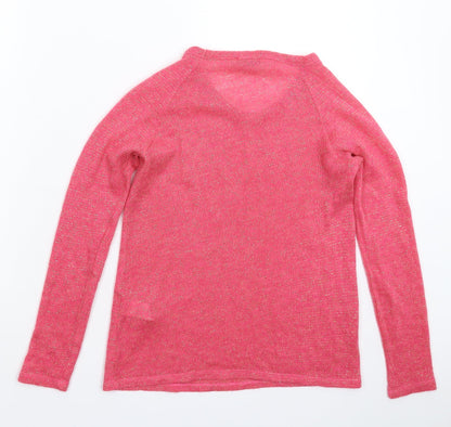 Womens UK Size 6 Atmosphere Pink Pullover Jumper