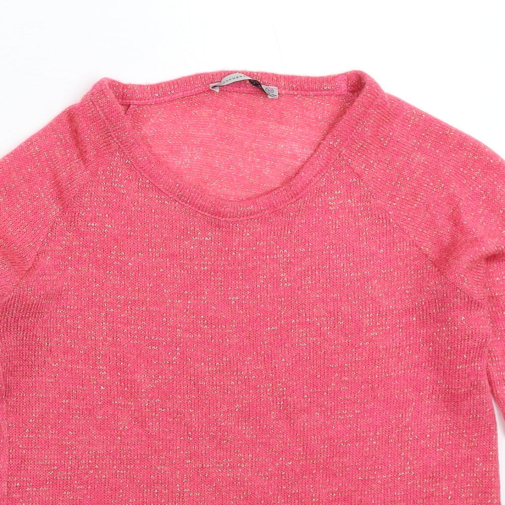 Womens UK Size 6 Atmosphere Pink Pullover Jumper