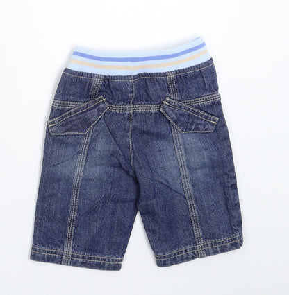 NEXT Baby Blue  Denim Cropped Jeans Size 0-3 Months