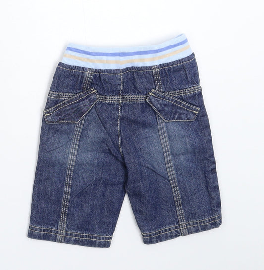 NEXT Baby Blue  Denim Cropped Jeans Size 0-3 Months