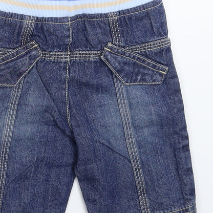NEXT Baby Blue  Denim Cropped Jeans Size 0-3 Months