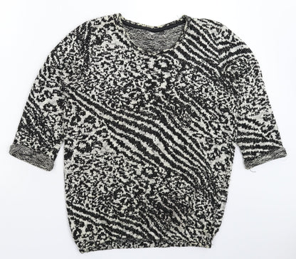 NEXT Womens Grey  Knit Pullover Jumper Size 12