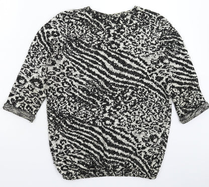 NEXT Womens Grey  Knit Pullover Jumper Size 12