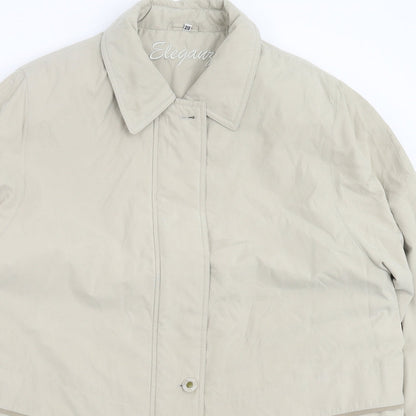 Womens UK Size 20 Eleganzé Beige Jacket