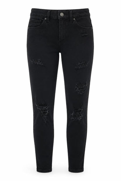 Womens UK Size 28 in Topshop Extra-Slim Fit Skinny Black Jeans
