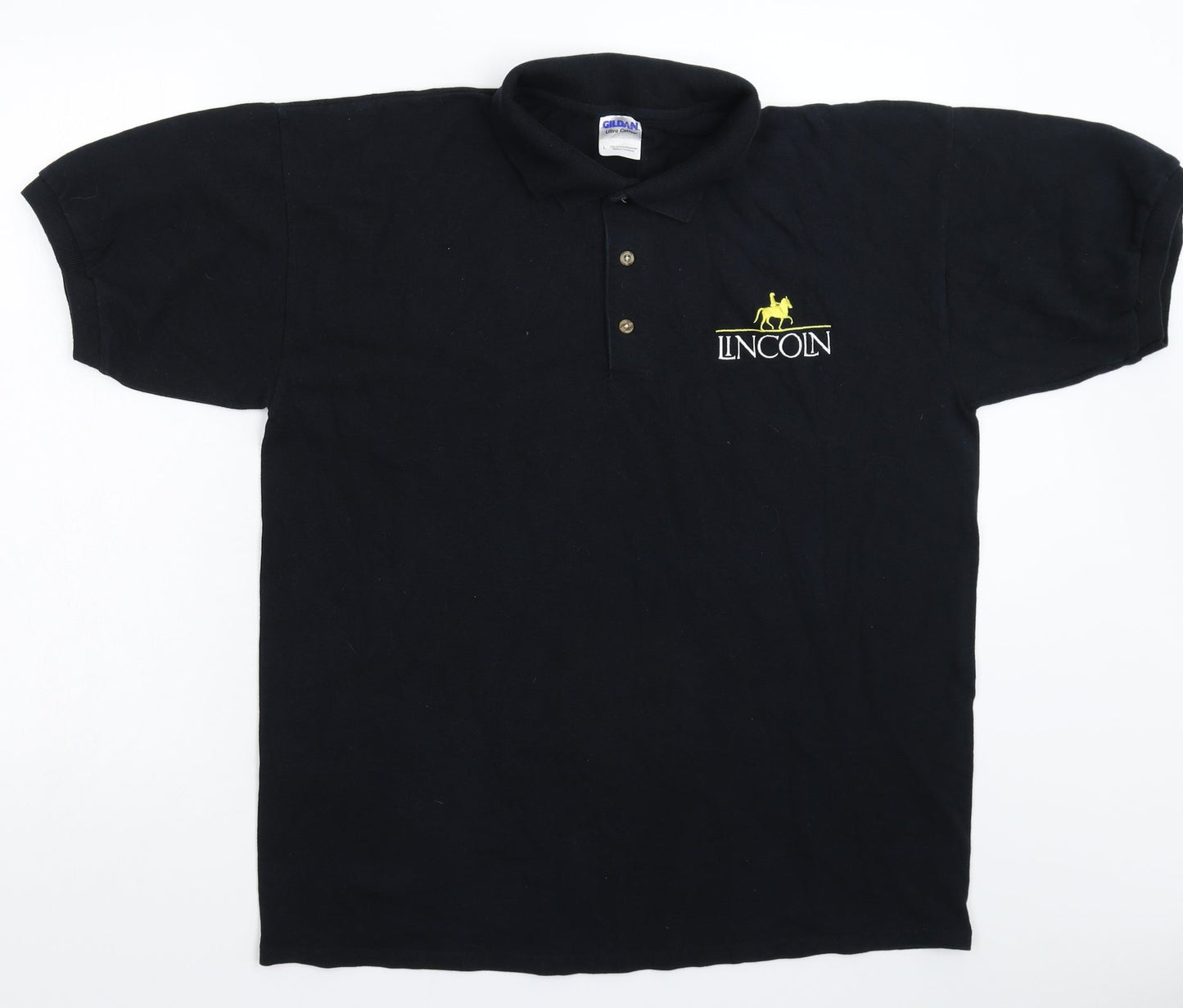 Gildan Mens Blue    Polo Size L