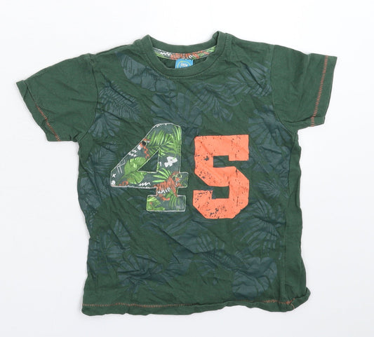 NEXT Boys Green   Basic T-Shirt Size 5-6 Years