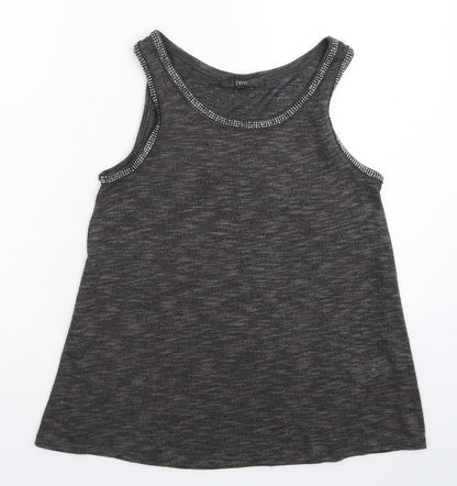 Womens UK Size 8 NEXT Grey Basic Tank