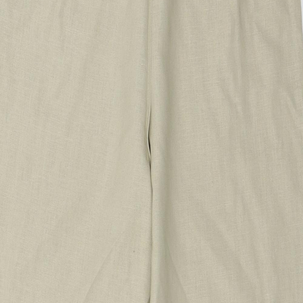 Womens UK Size 12 Classics Regular Fit  Beige Trousers