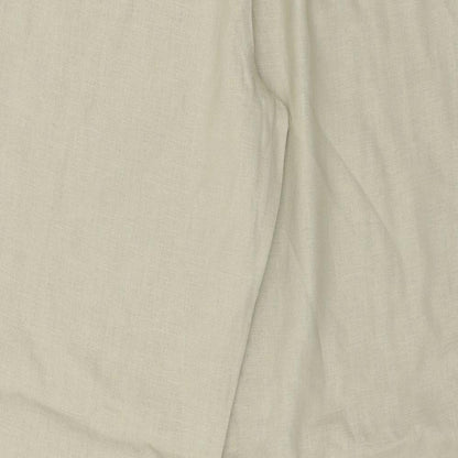 Womens UK Size 12 Classics Regular Fit  Beige Trousers