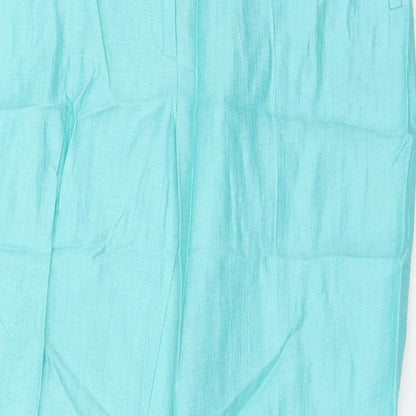 Eugene Klein Womens Blue   Trousers  Size 16 L32 in
