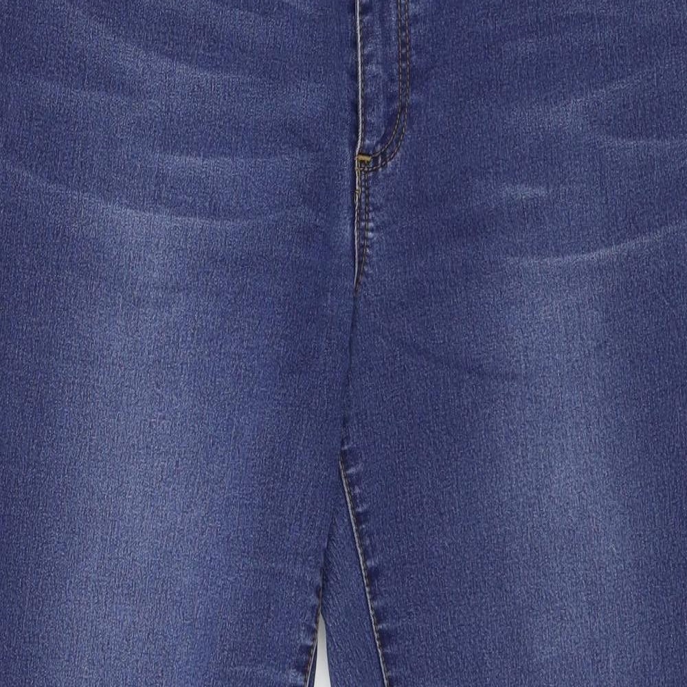 Just Fab Womens Blue  Denim Skinny Jeans Size 31 in L27 in