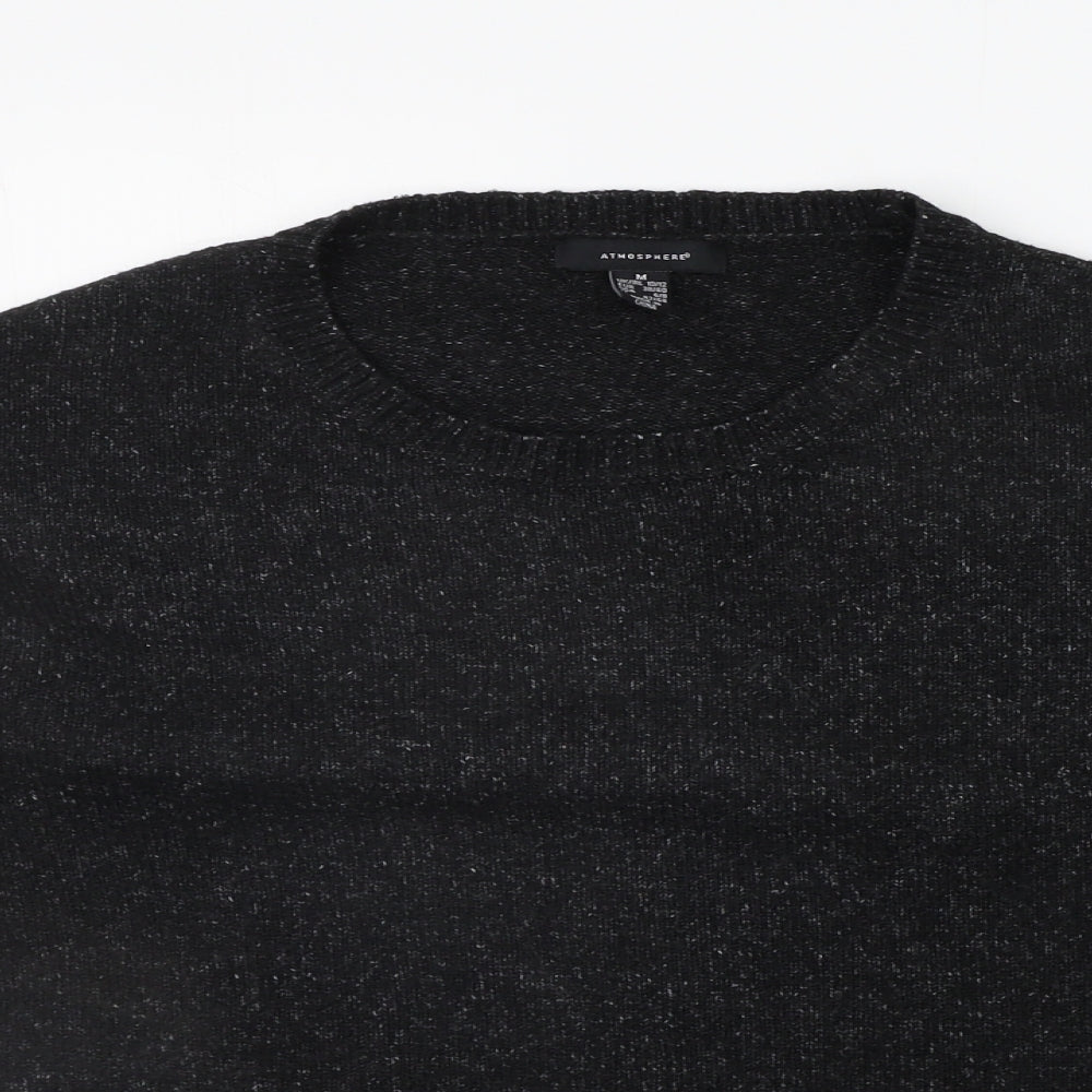 Womens UK Size M Atmosphere Black Pullover Jumper