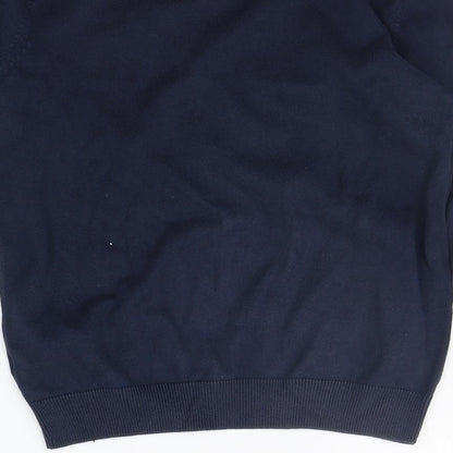Marks and Spencer Girls Blue   Pullover Jumper Size 9-10 Years