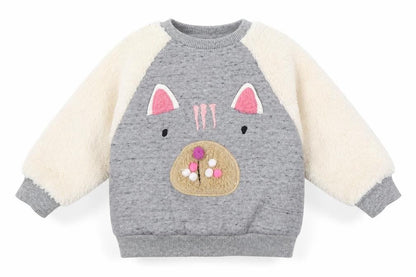 NEXT Baby Grey   Pullover Jumper Size 3-6 Months