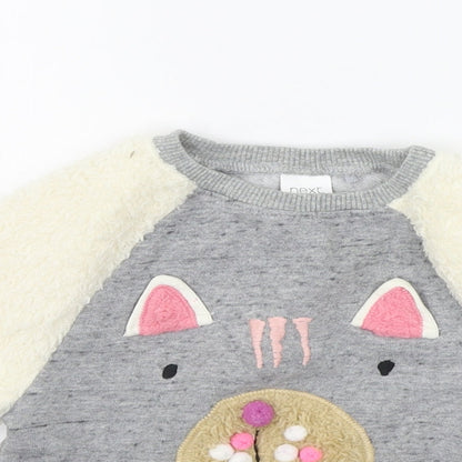 NEXT Baby Grey   Pullover Jumper Size 3-6 Months