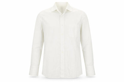 Mens UK Size 15.5 ARMANDO White  Button-Up Long Sleeve Casual Shirt