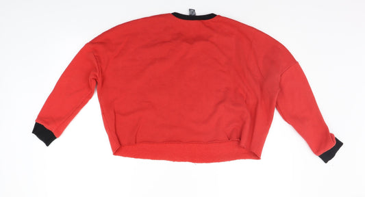 Primark Womens Red   Pullover Jumper Size XS