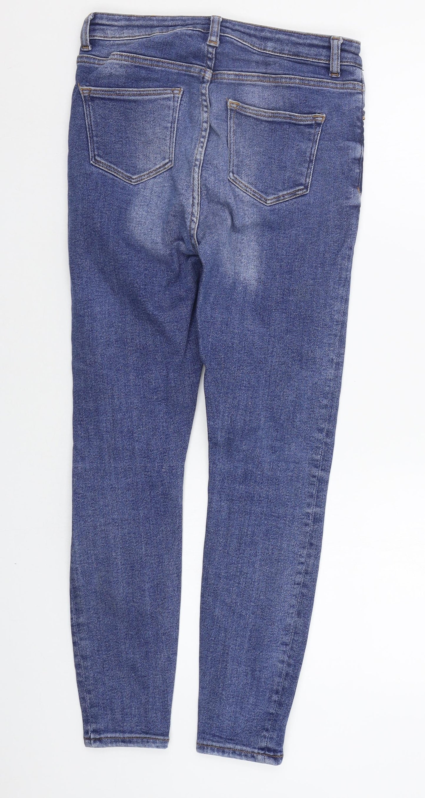 Womens UK Size 10 deniem co Regular Fit Straight Blue Jeans
