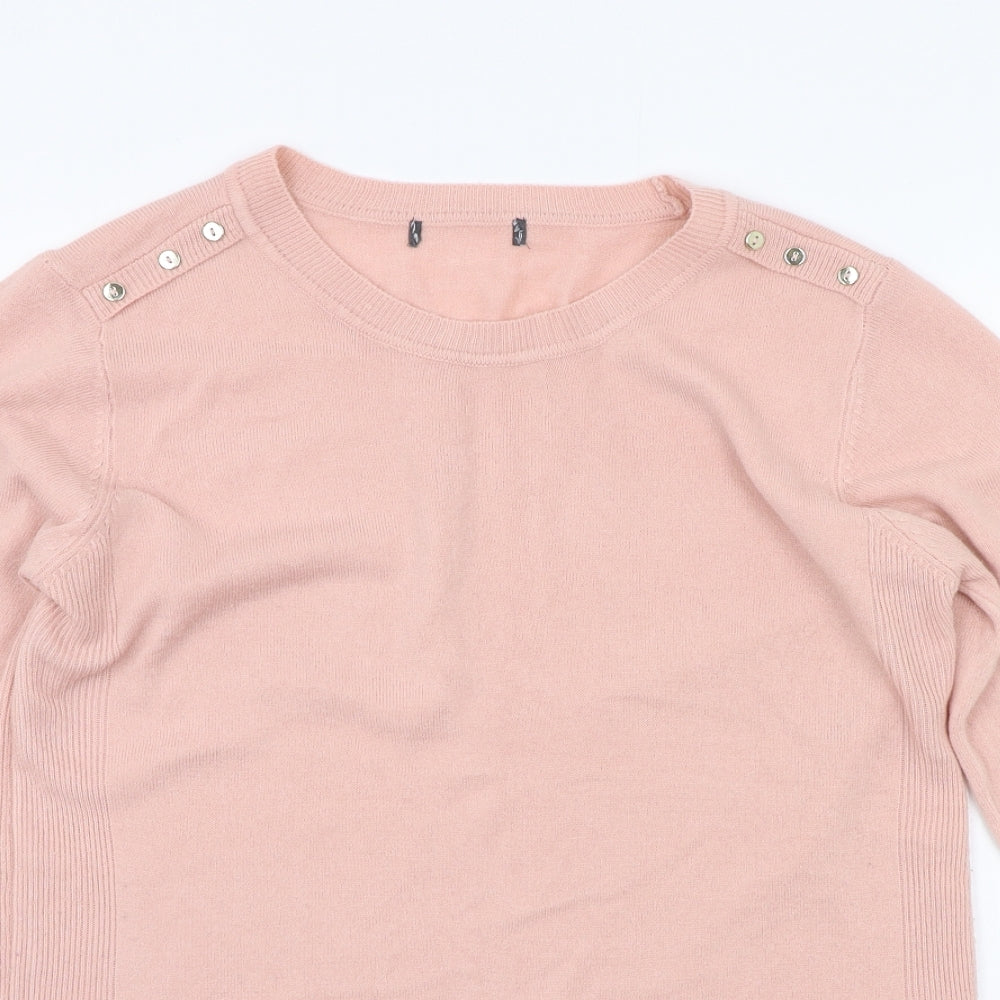 Primark Womens Pink   Pullover Jumper Size S