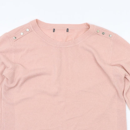Primark Womens Pink   Pullover Jumper Size S