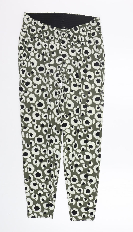 Womens UK Size S H&M Regular Fit Jogger Grey Trousers
