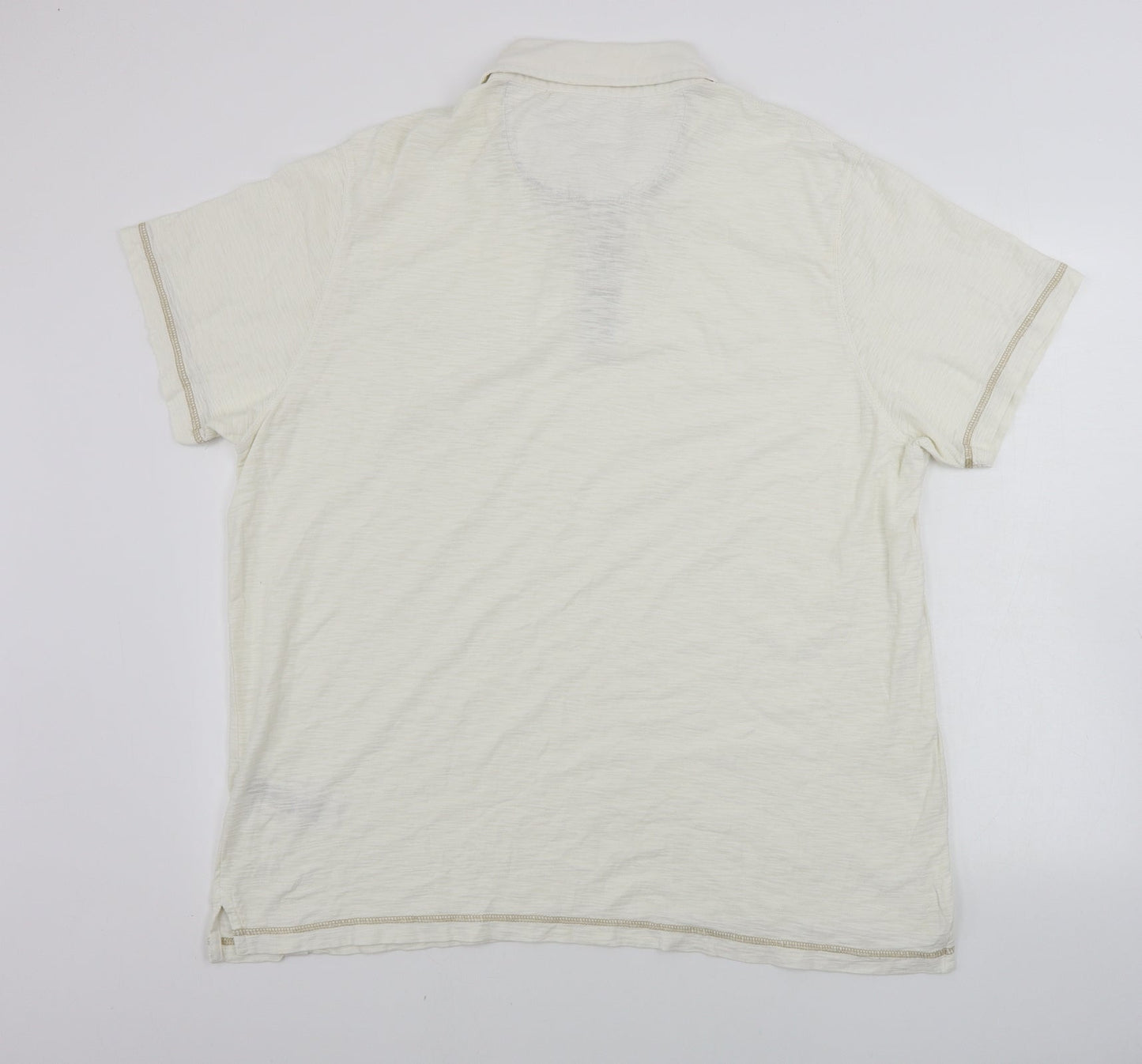 Mataray     Mens Beige    Polo Size XL