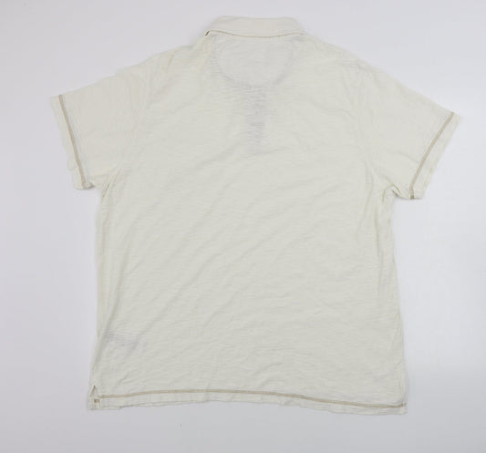 Mataray     Mens Beige    Polo Size XL