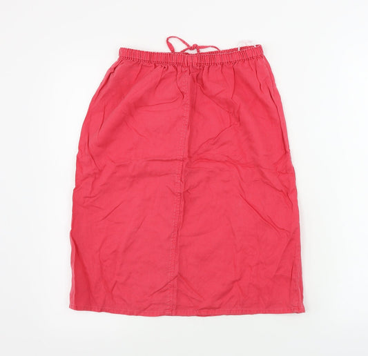 Marks and Spencer  Womens Pink   Bandage Skirt Size 24 in