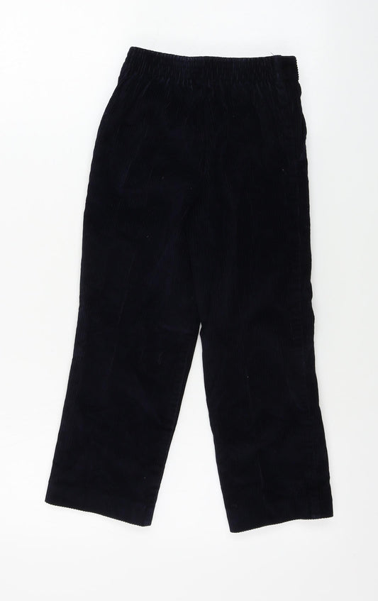 david luke  Boys Blue  Corduroy Chino Trousers