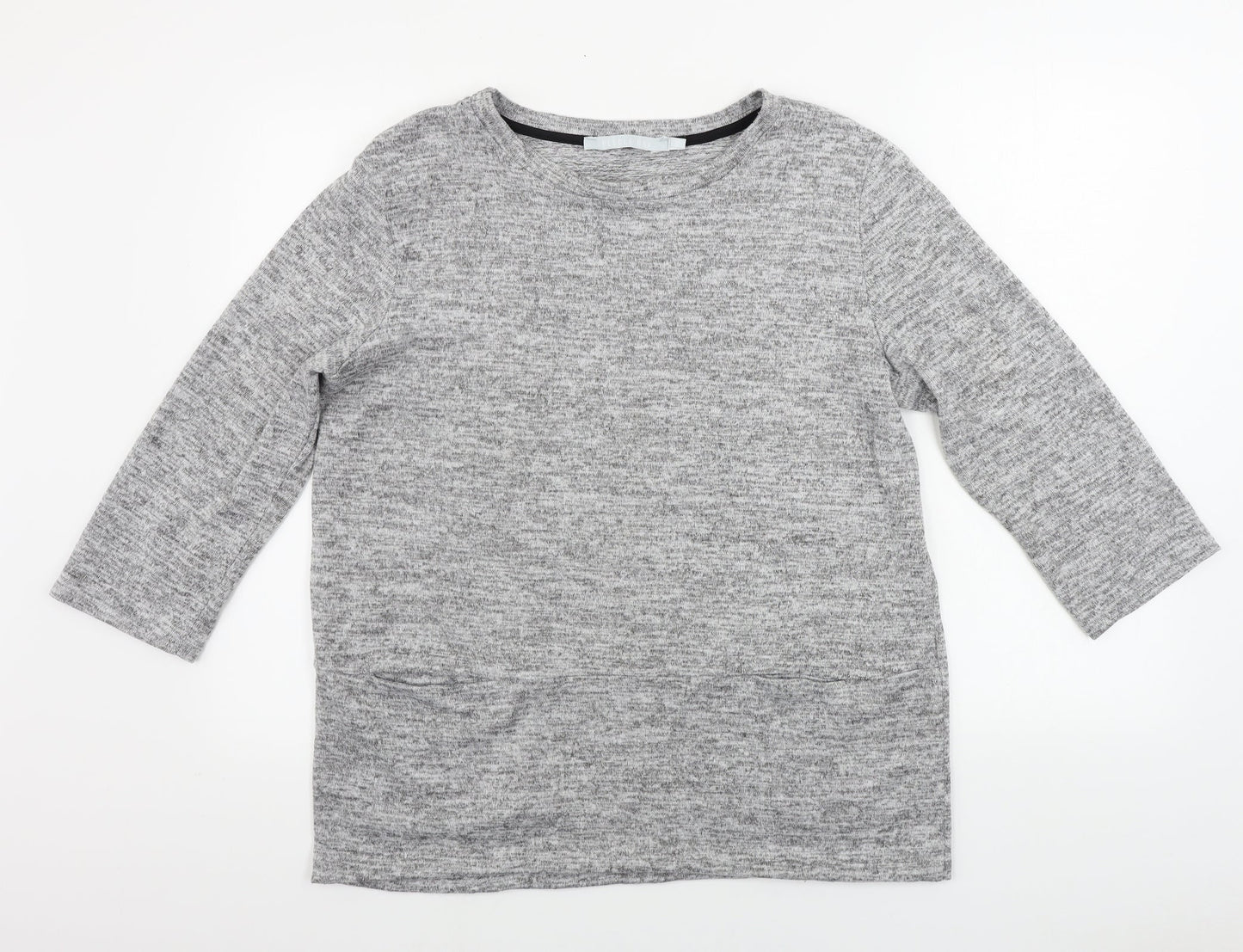 Womens UK Size 14 Pebble bay Grey Pullover Jumper