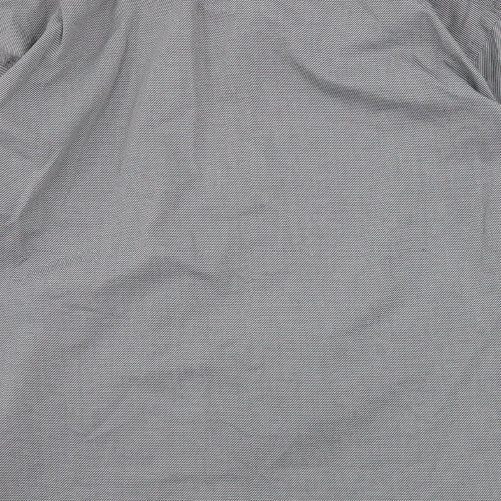 ARMANDO   Mens Grey    Button-Up Size 15