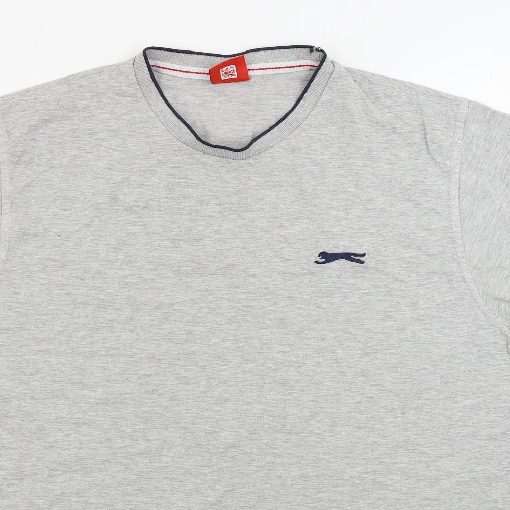 Slazenger  Mens Grey    T-Shirt Size XL
