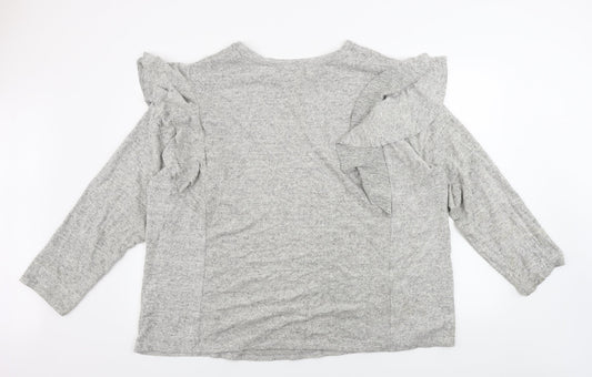 George  Womens Grey   Pullover Jumper Size 2XL